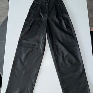 Gianfranco Ferre Black Wide Leg Pants